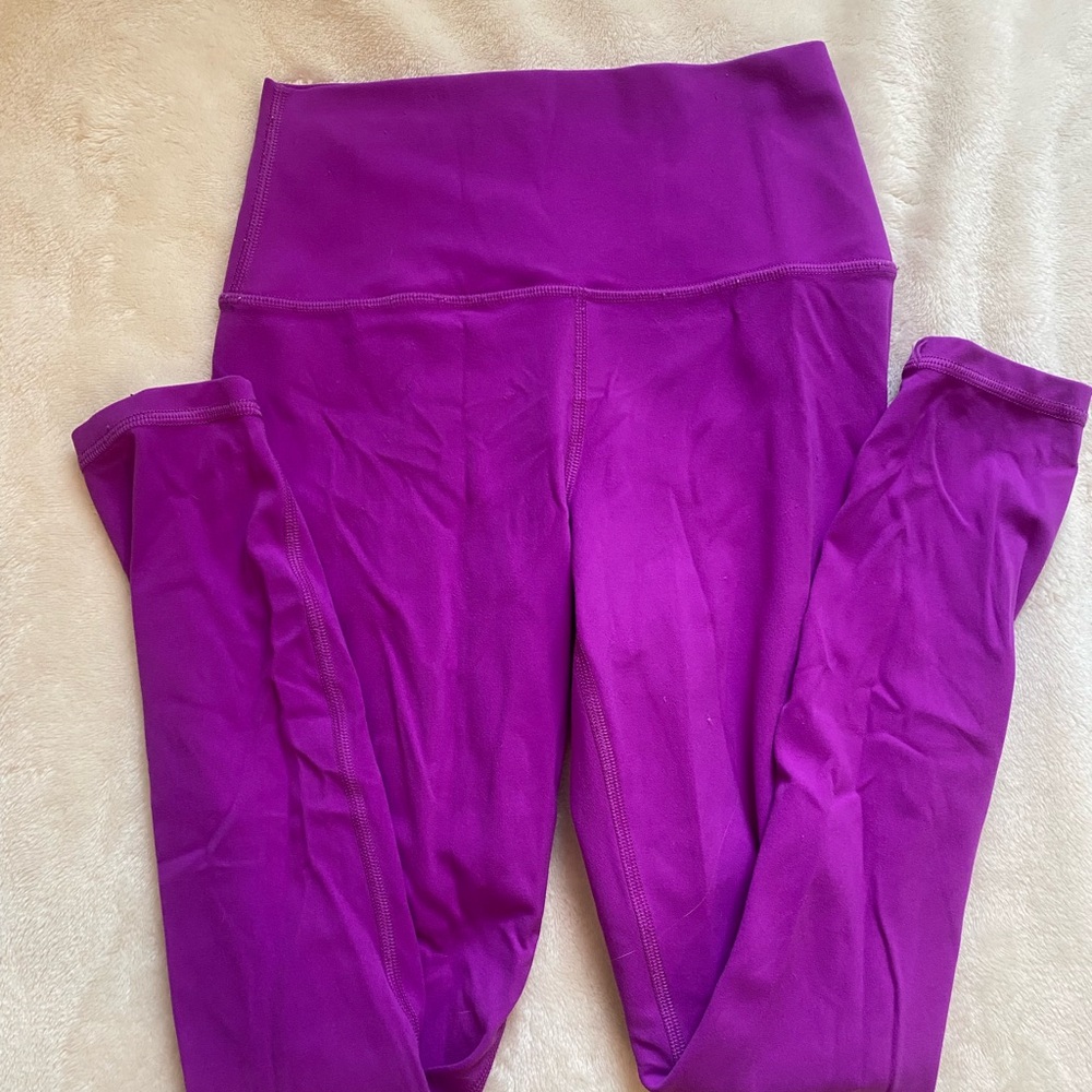 Athleta Bold Purple Leggings